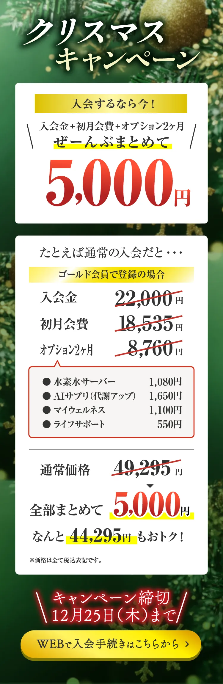 キャンペーン詳細