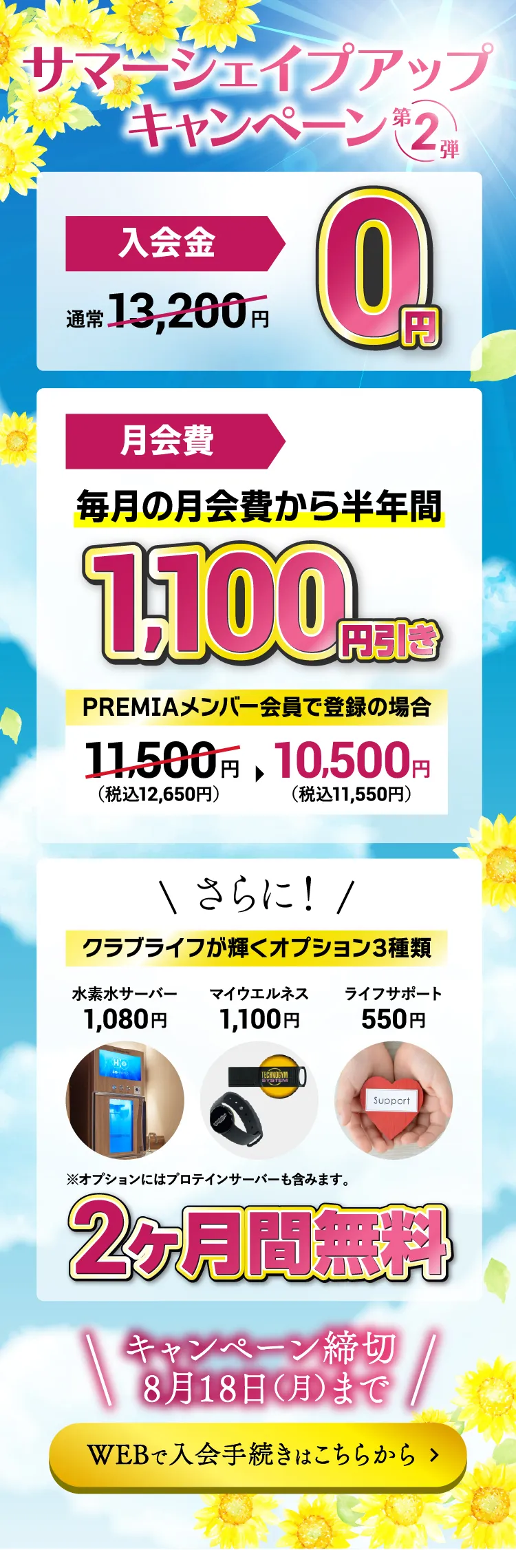 キャンペーン詳細