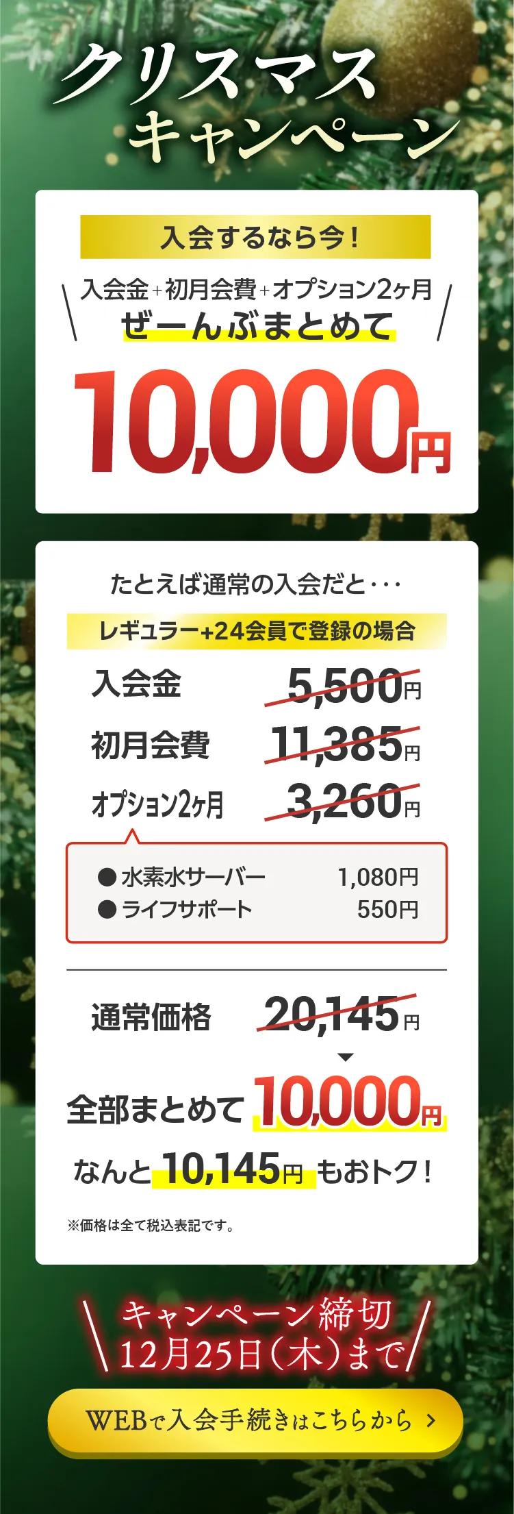 キャンペーン詳細