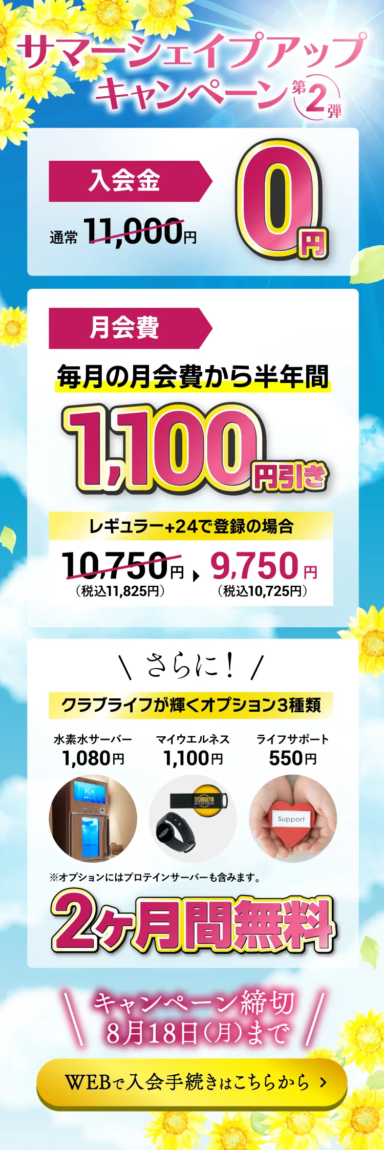 キャンペーン詳細