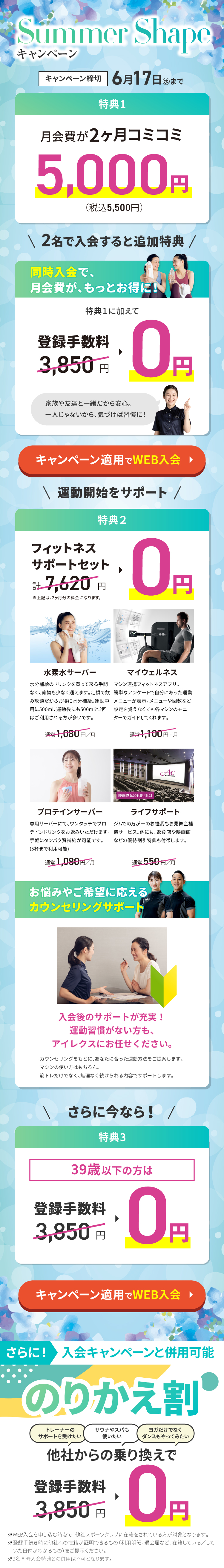 キャンペーン詳細